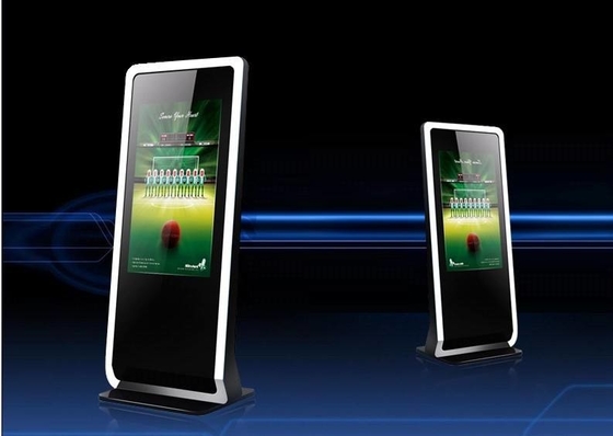 500nits Floor Standing Touch Screen Kiosk 55 Inch Digital Signage Display